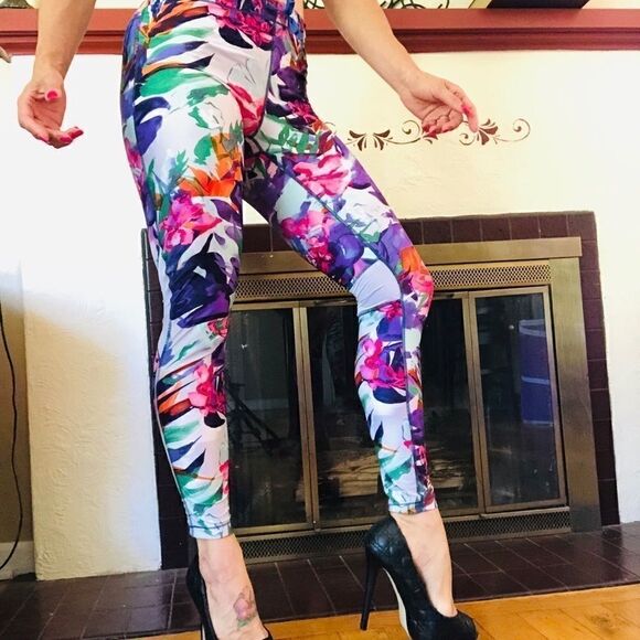 Roxy full length fitness athletic pants - Picture 2 of 8